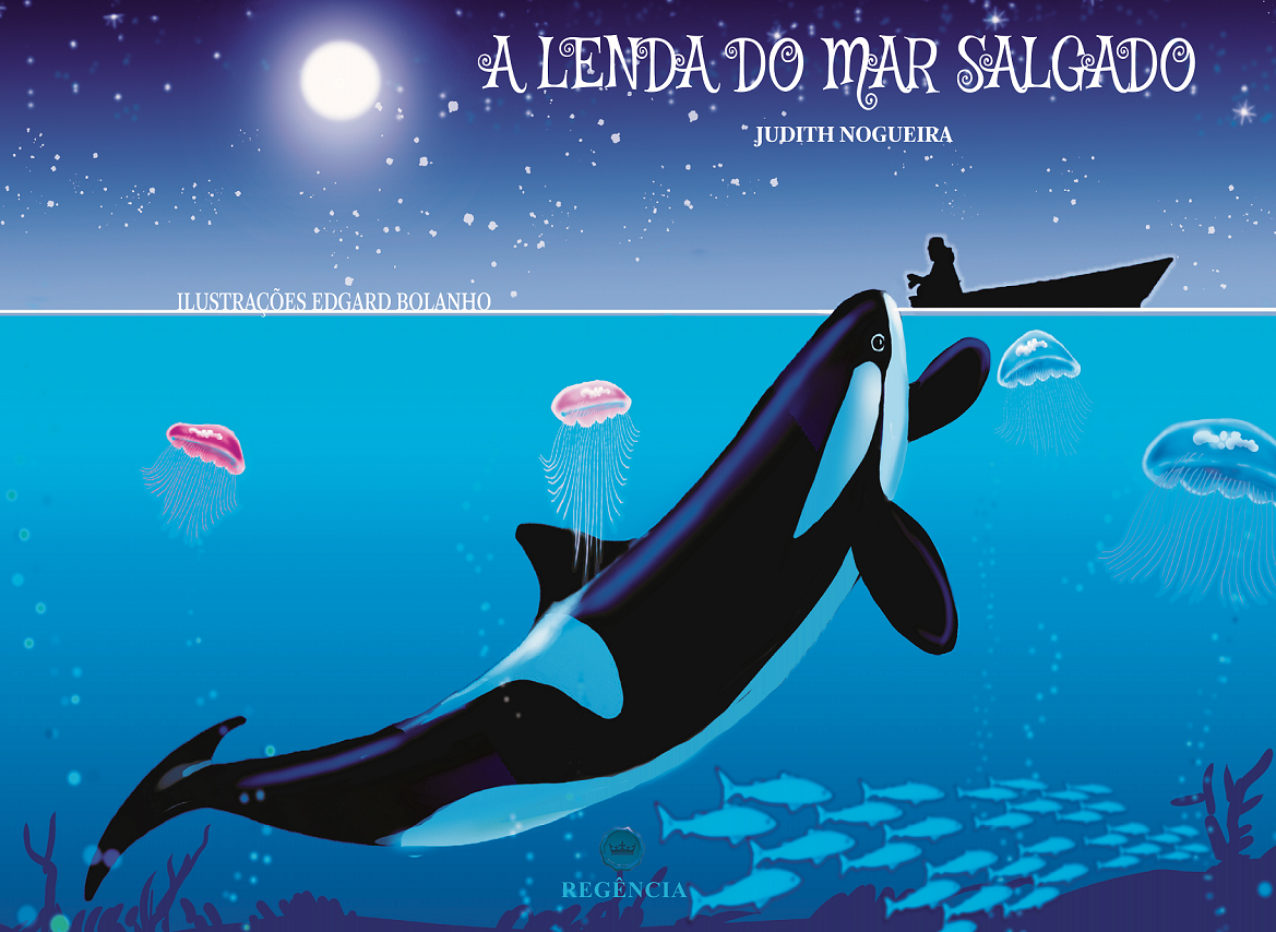 Capa do livro A Lenda do Mar Salgado